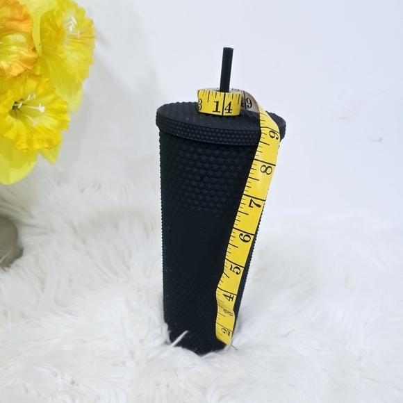 Starbucks Matte Black Studded Plastic Tumbler Limited Edition - Picture 4 of 5